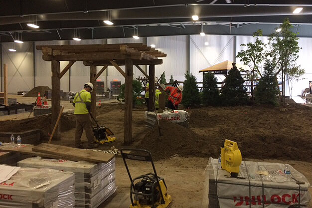 Garden construction