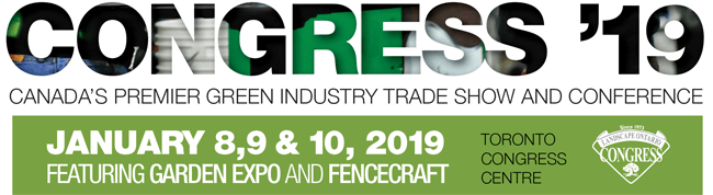 Congress 2019 - Canada's Premier Green Industry Trade Show and Conference