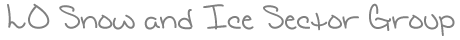 LO Snow and Ice Sector Group