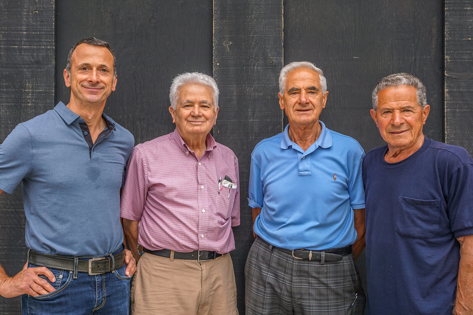 Larry, Jerry, Benny and Tony.