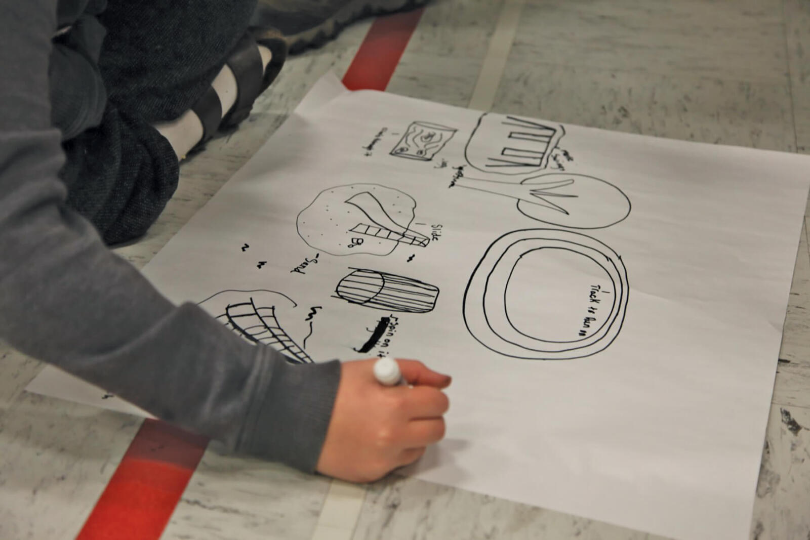 Creativity and imagination are encouraged throughout the process.