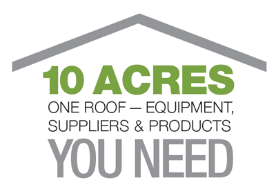 10 Acres - One roof, equipment, suppliers & products you need