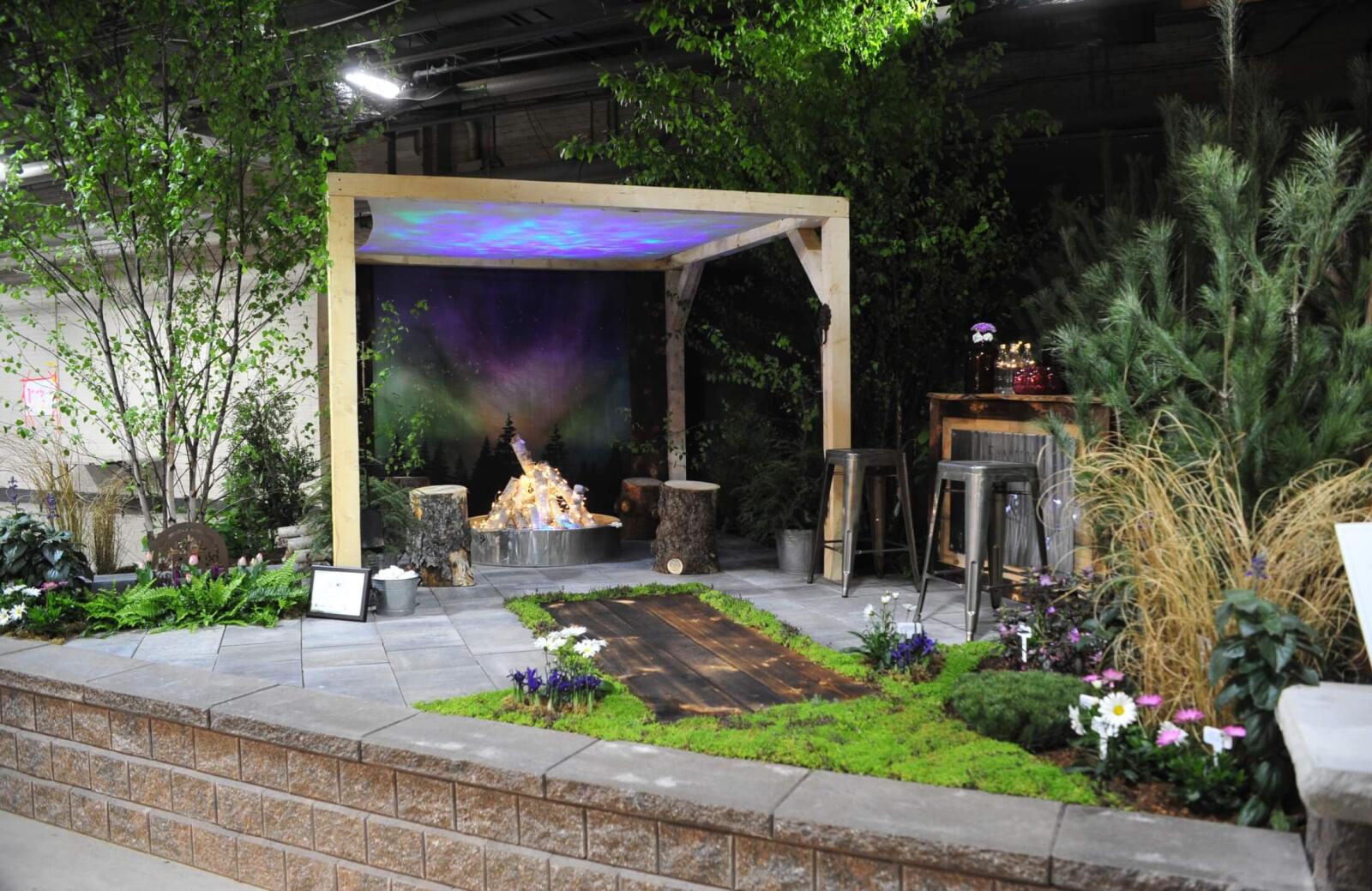 feature garden at home and garden show