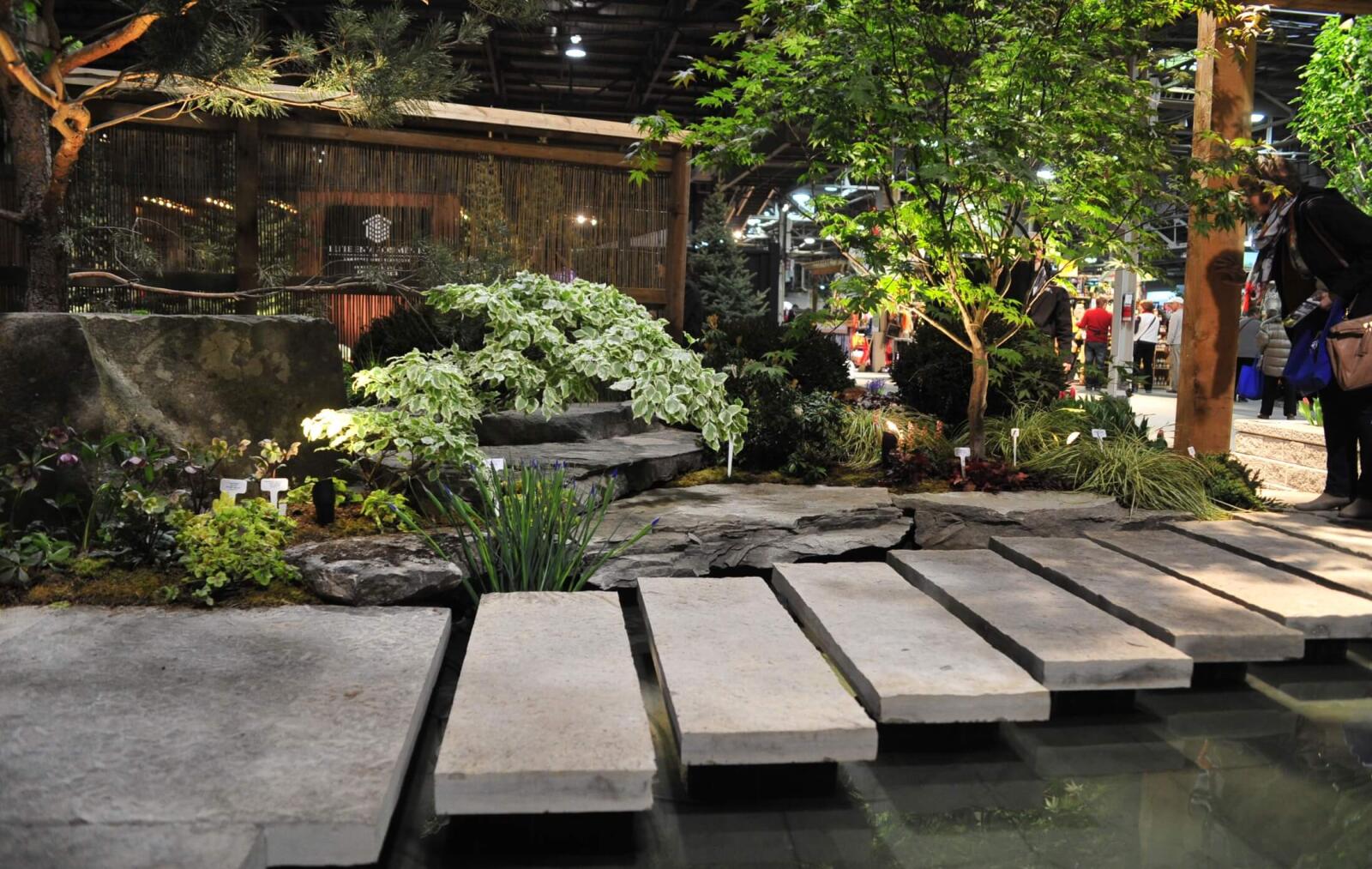 feature garden at home and garden show