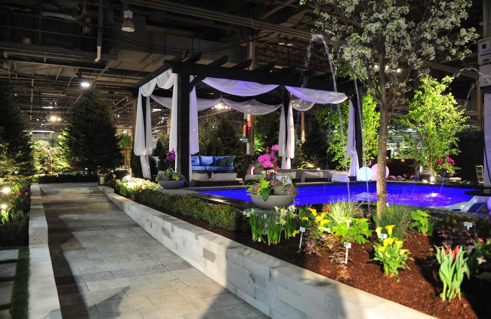 feature garden at home and garden show