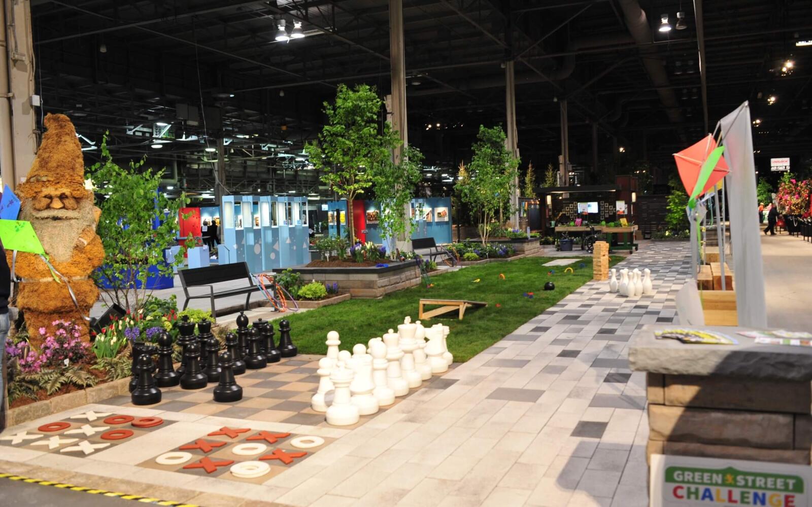 feature garden at home and garden show
