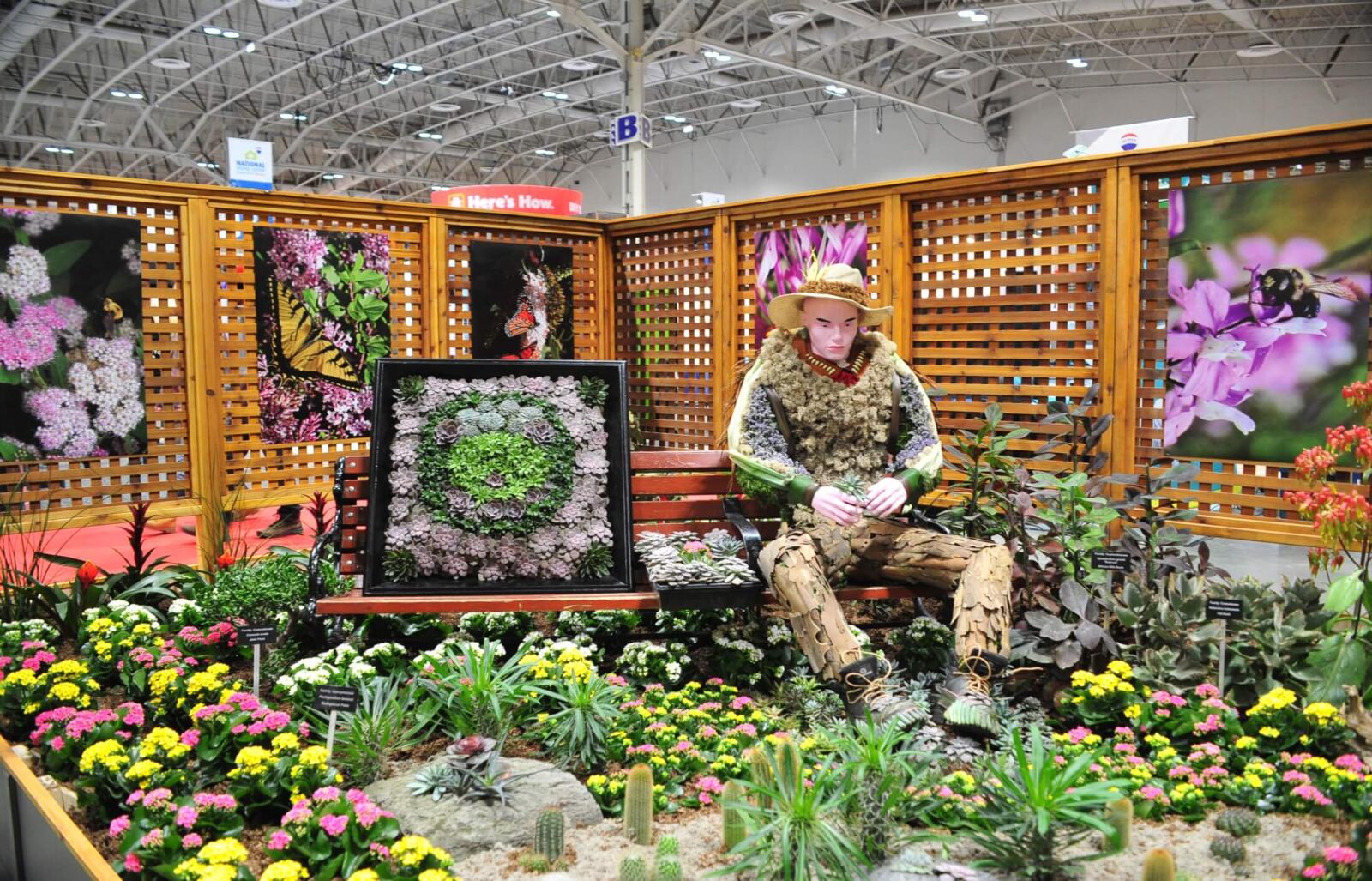feature garden at home and garden show