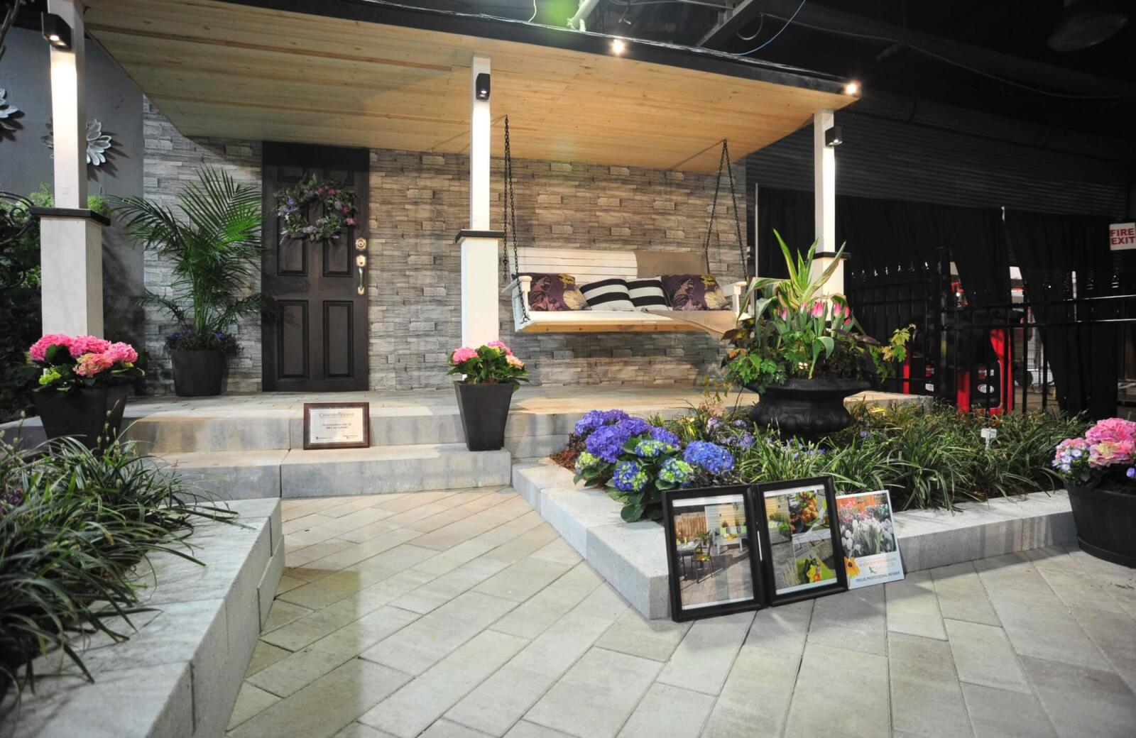 feature garden at home and garden show