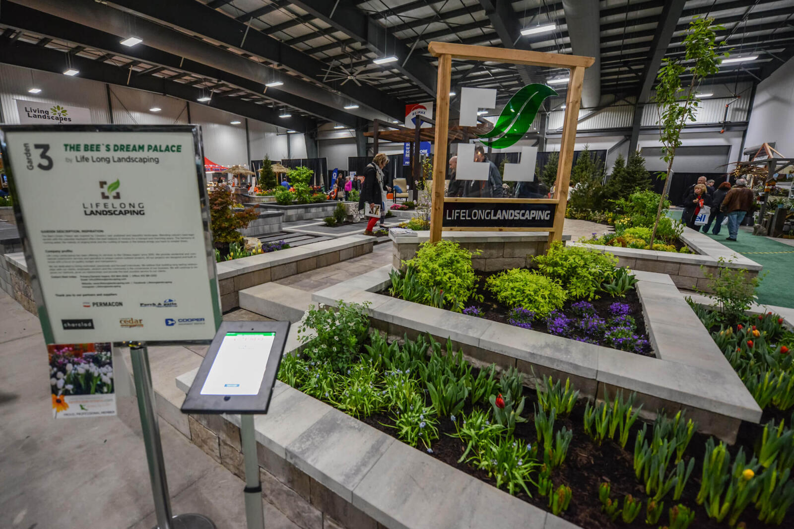 feature garden at home and garden show