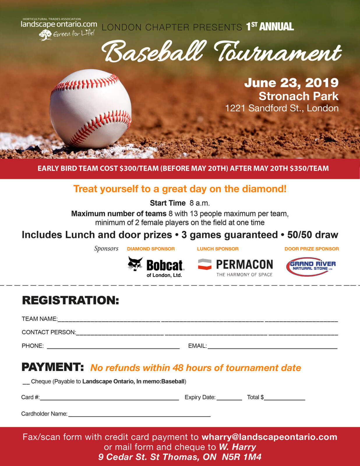 baseball flyer