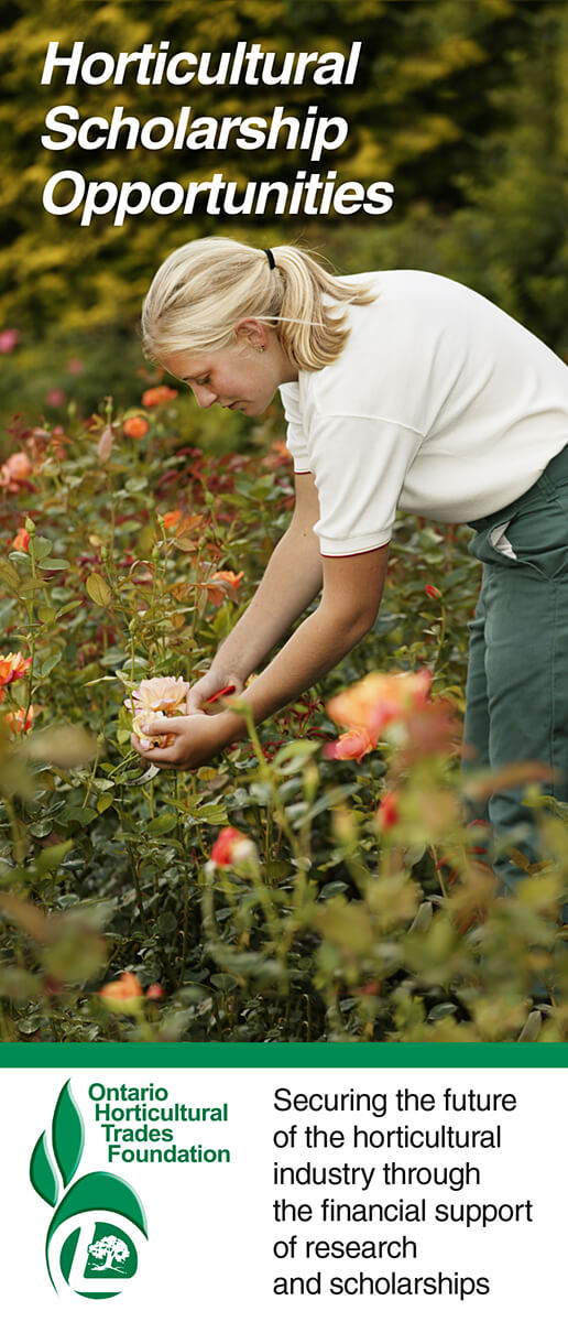 horticultural scholarship brochure