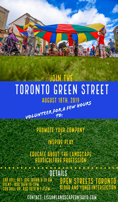 Green Street Challenge poster toronto