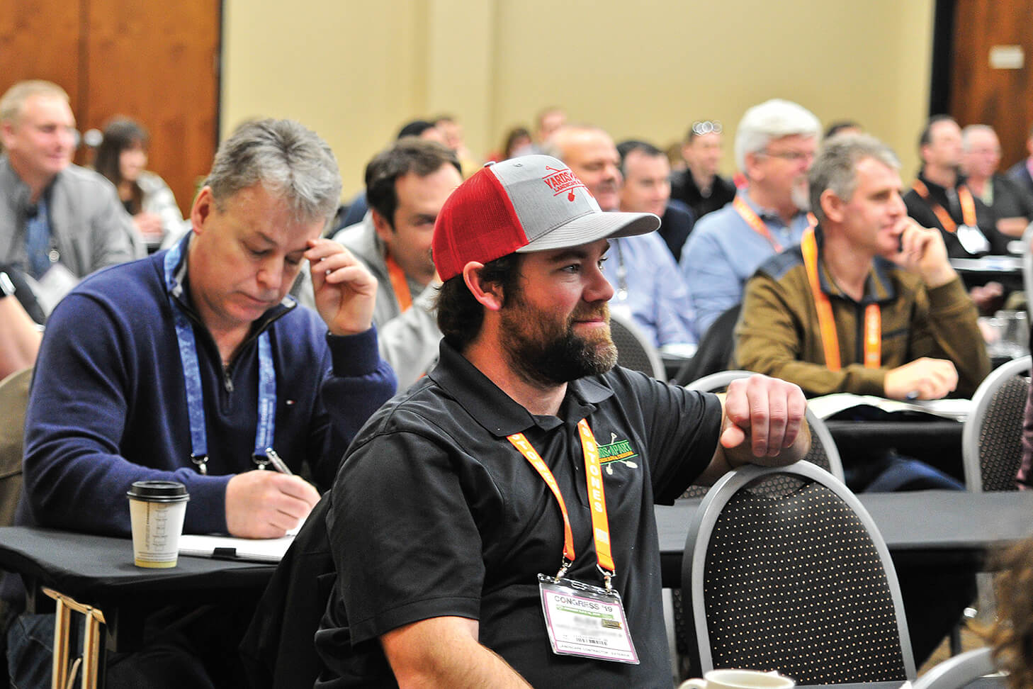 audience at a conference