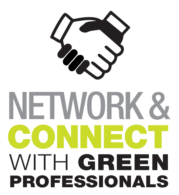 Network and connect with green professionals