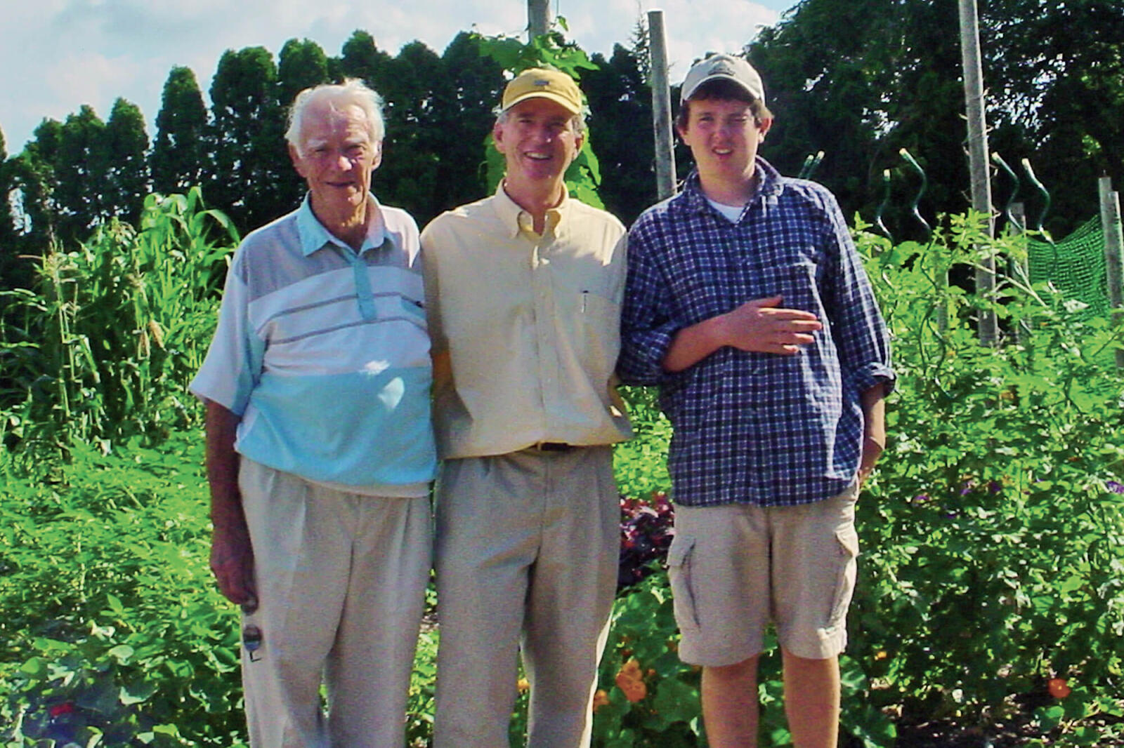 Len, Mark and Ben Cullen