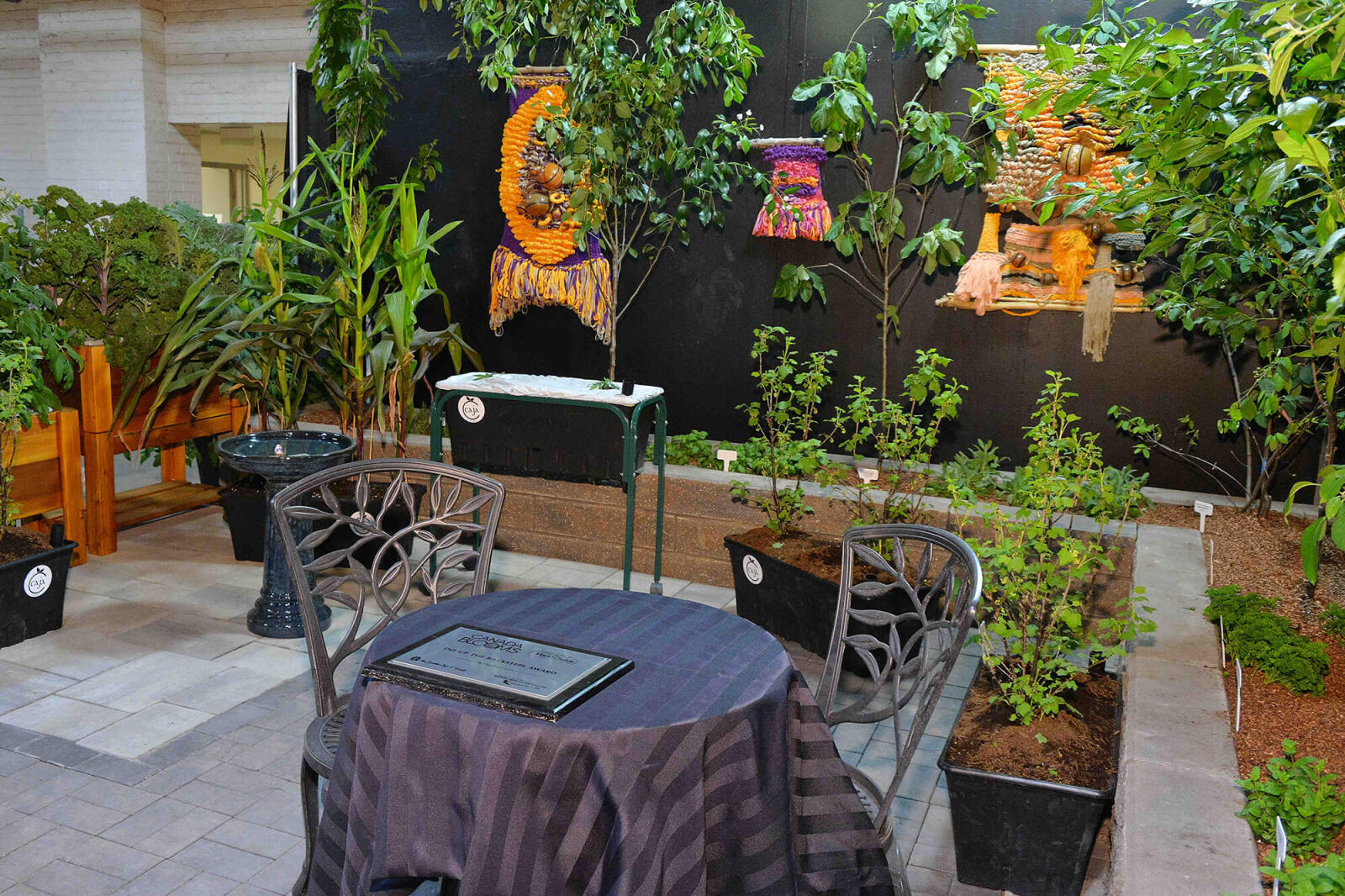 small garden at home and garden show
