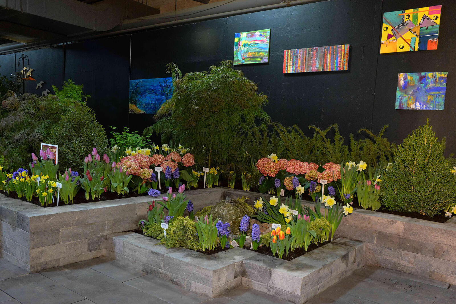feature garden at home and garden show