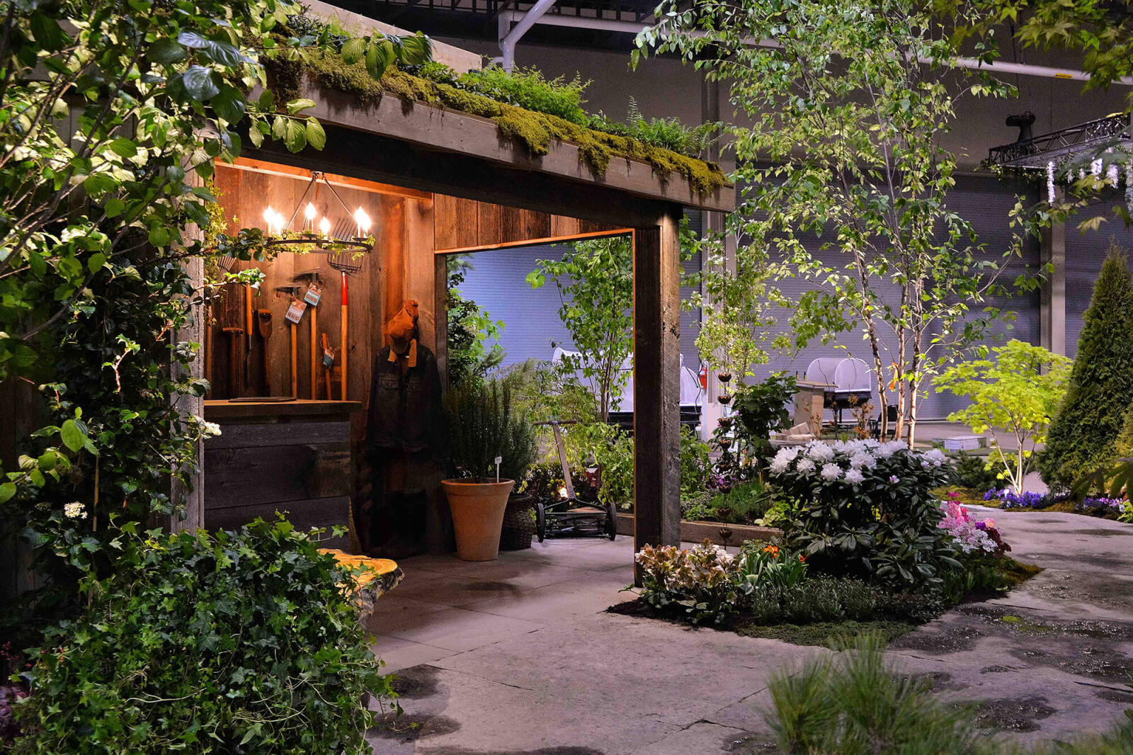 feature garden at home and garden show