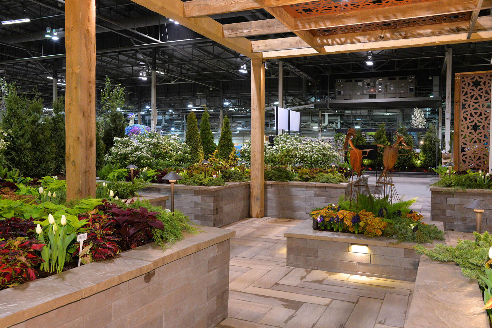 feature garden at home and garden show