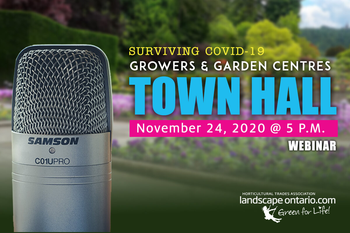 Surviving COVID-19: Town Hall For Growers and Garden Centres