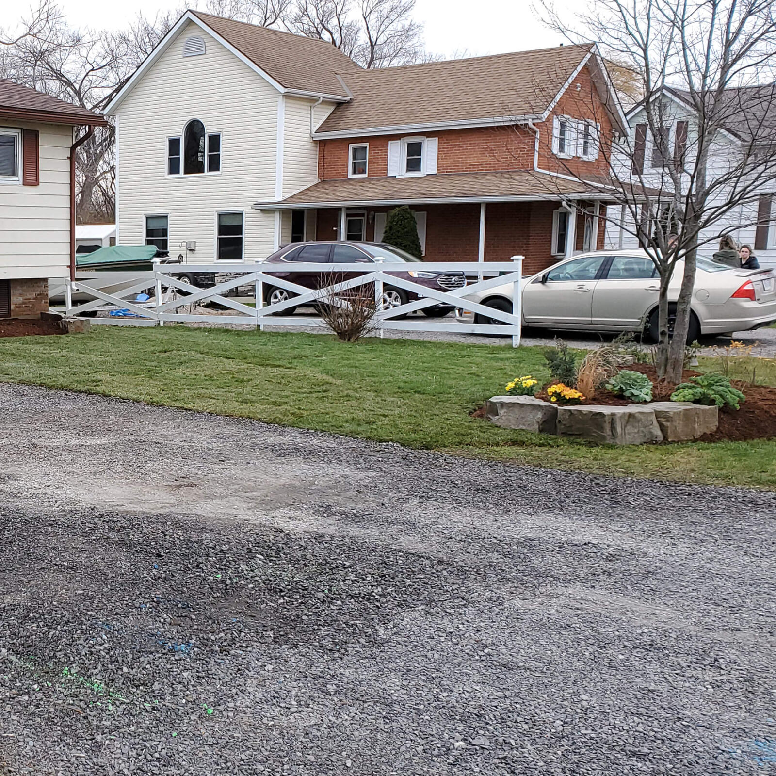 New Landscape front yard