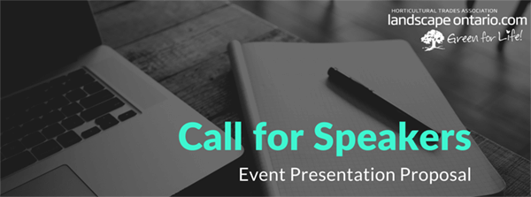 call for speakers