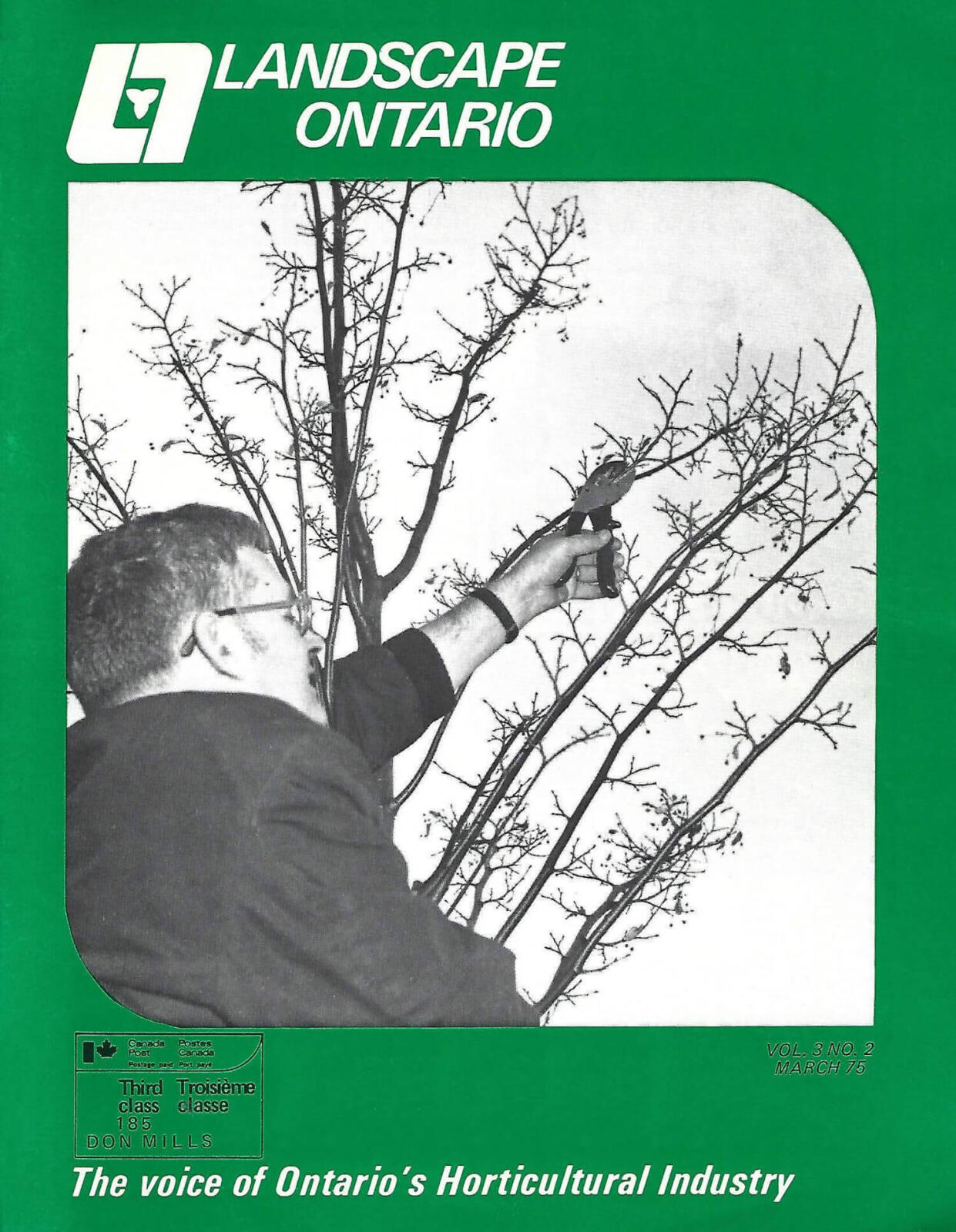 magazine cover march 1975