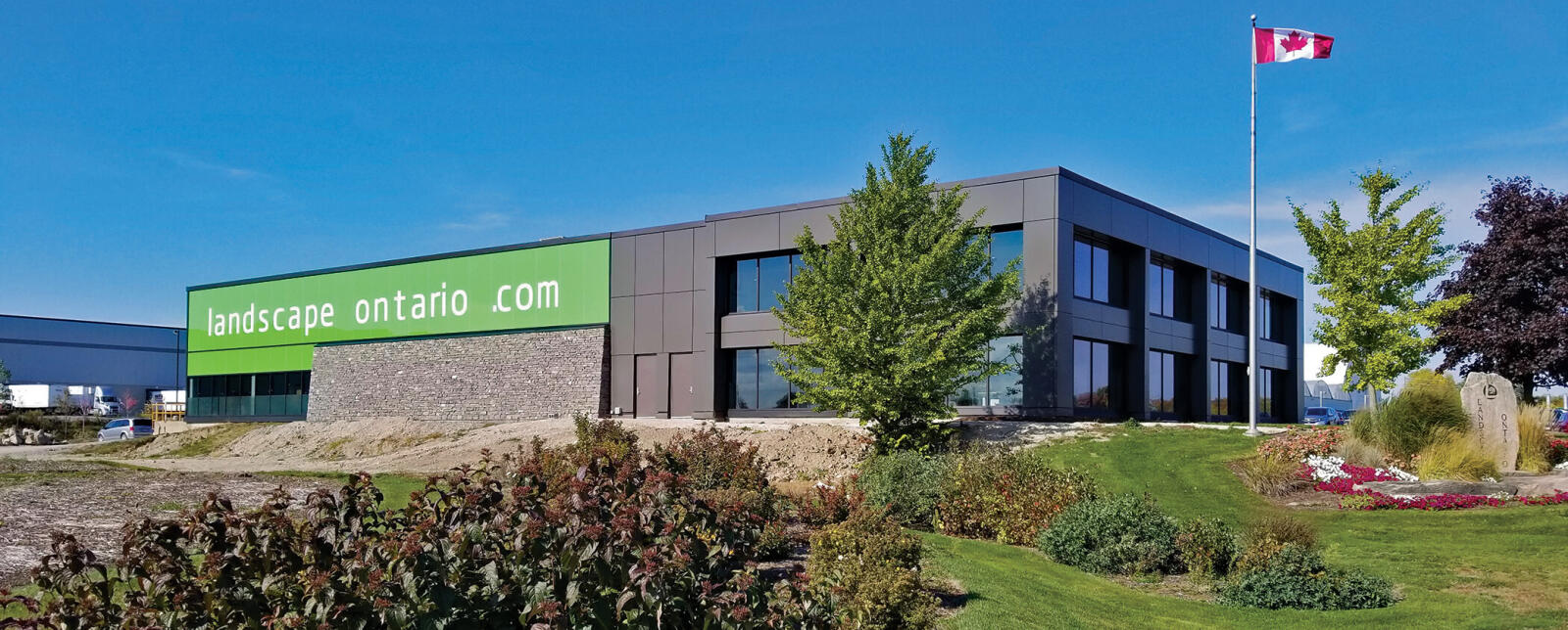 shot of an office buiding