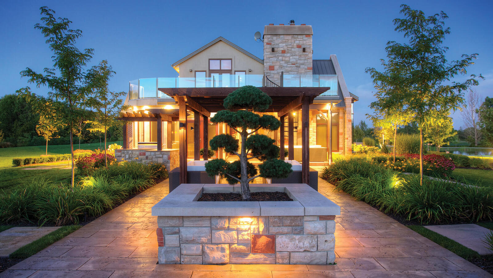 award winning landscape project