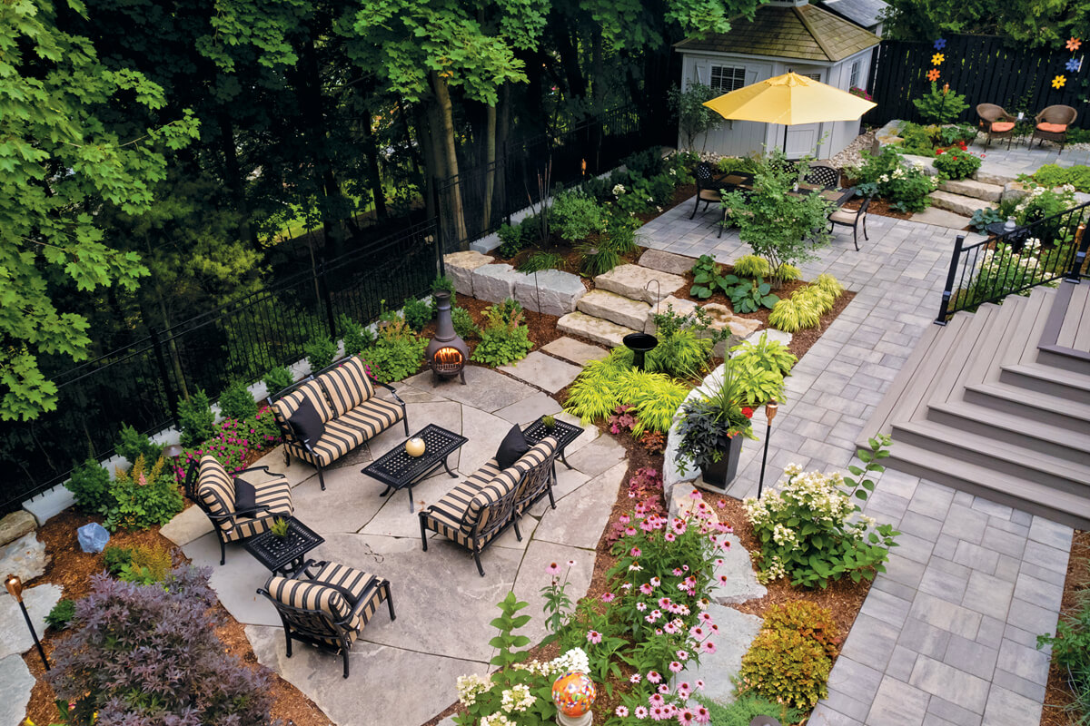 award winning backyard landscape