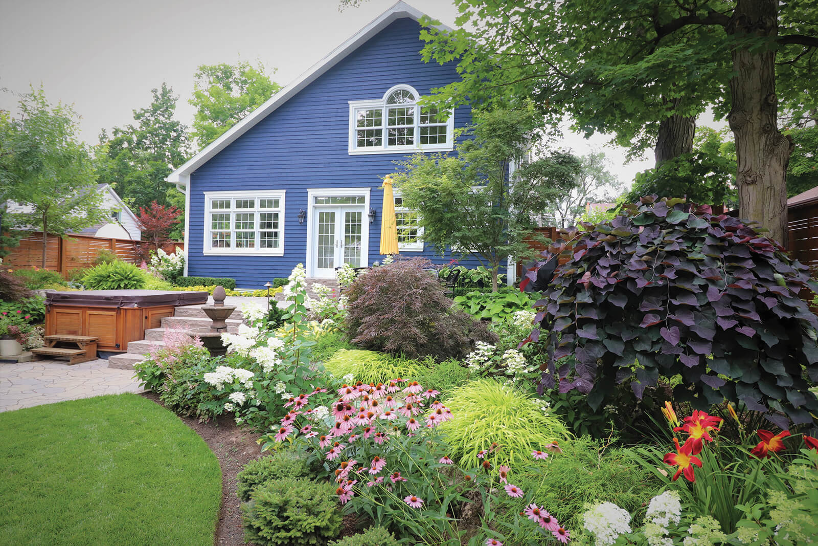 award winning backyard landscape