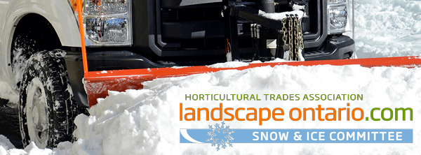 snow plow and logo