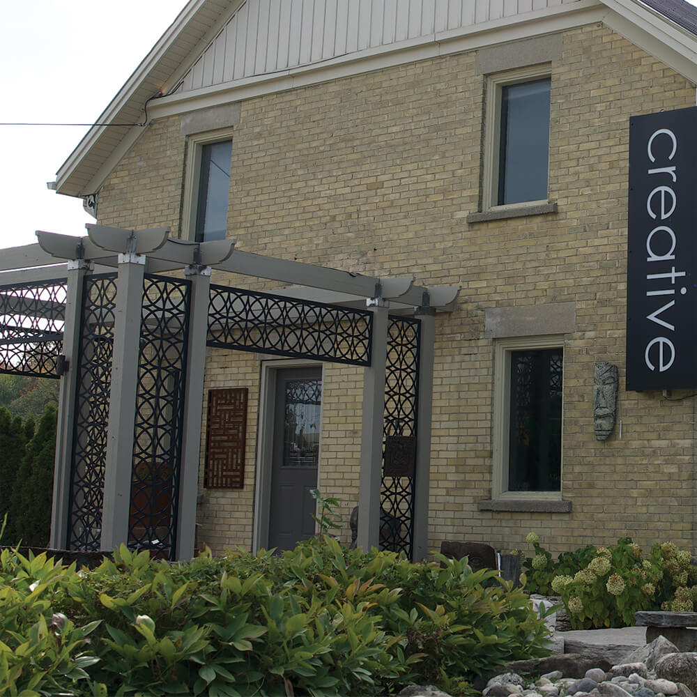 buiilding a garden in front