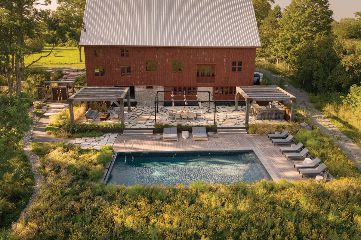 award winning backyard landscape