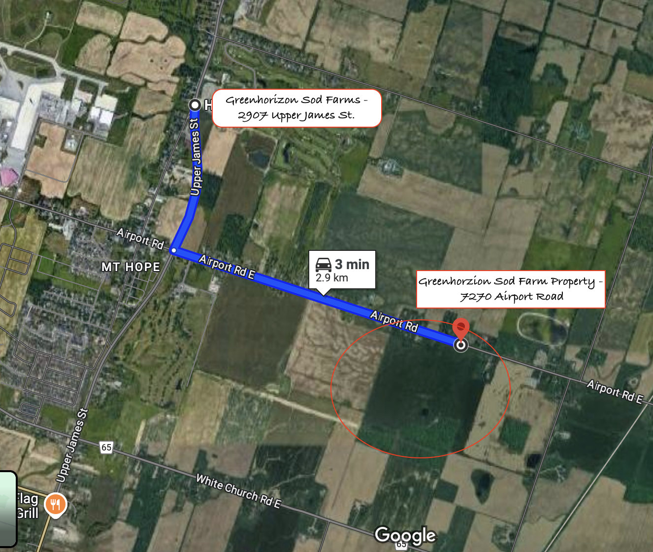 Greenhorizons Sod Farm - 2024 Chicken Roast Event Site