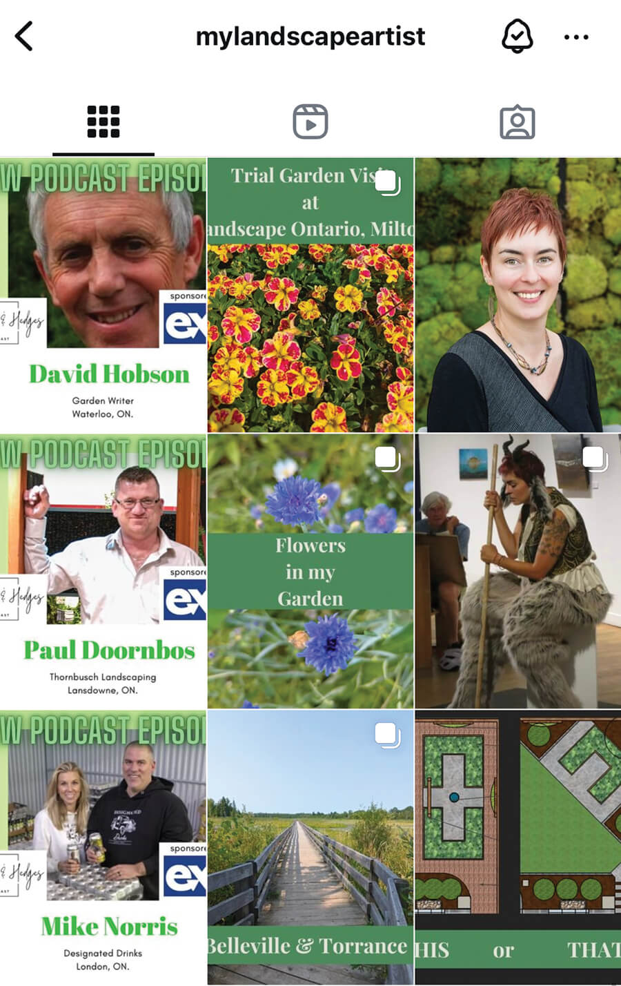 screen capture of a social media feed on a phone