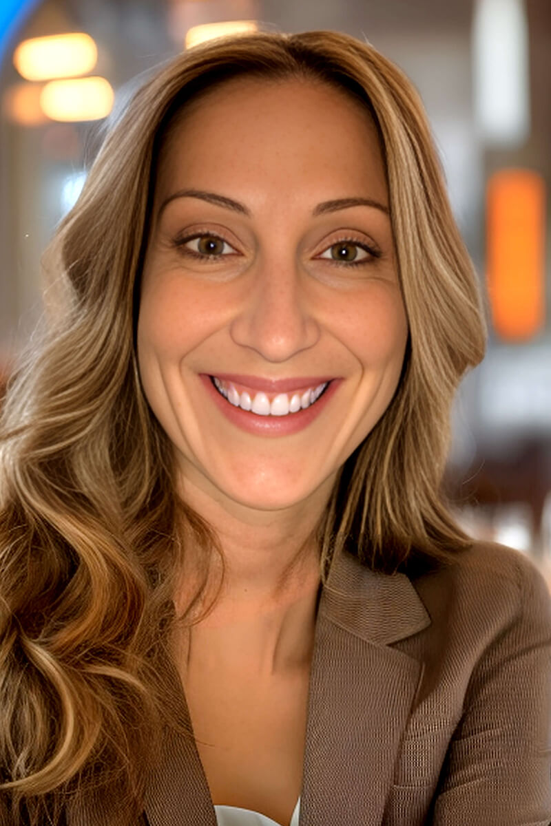 portrait of a woman smiling
