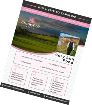 Charity Golf Angels Flyer