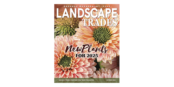 cover of magazine with flowers on it