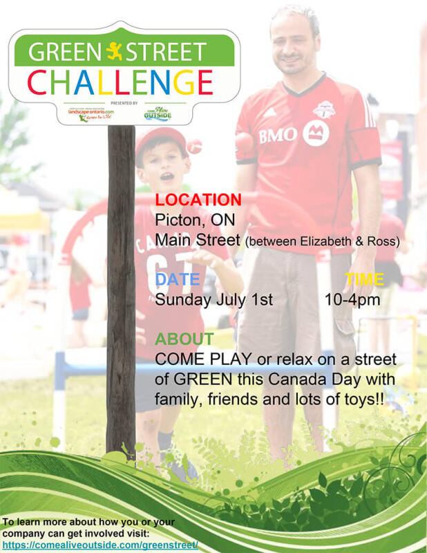 Green street Challenge 2018 flyer