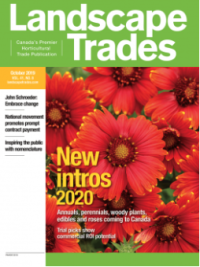 Landscape Trades magazine cover