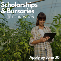 scholarships and bursaries. apply by June 30