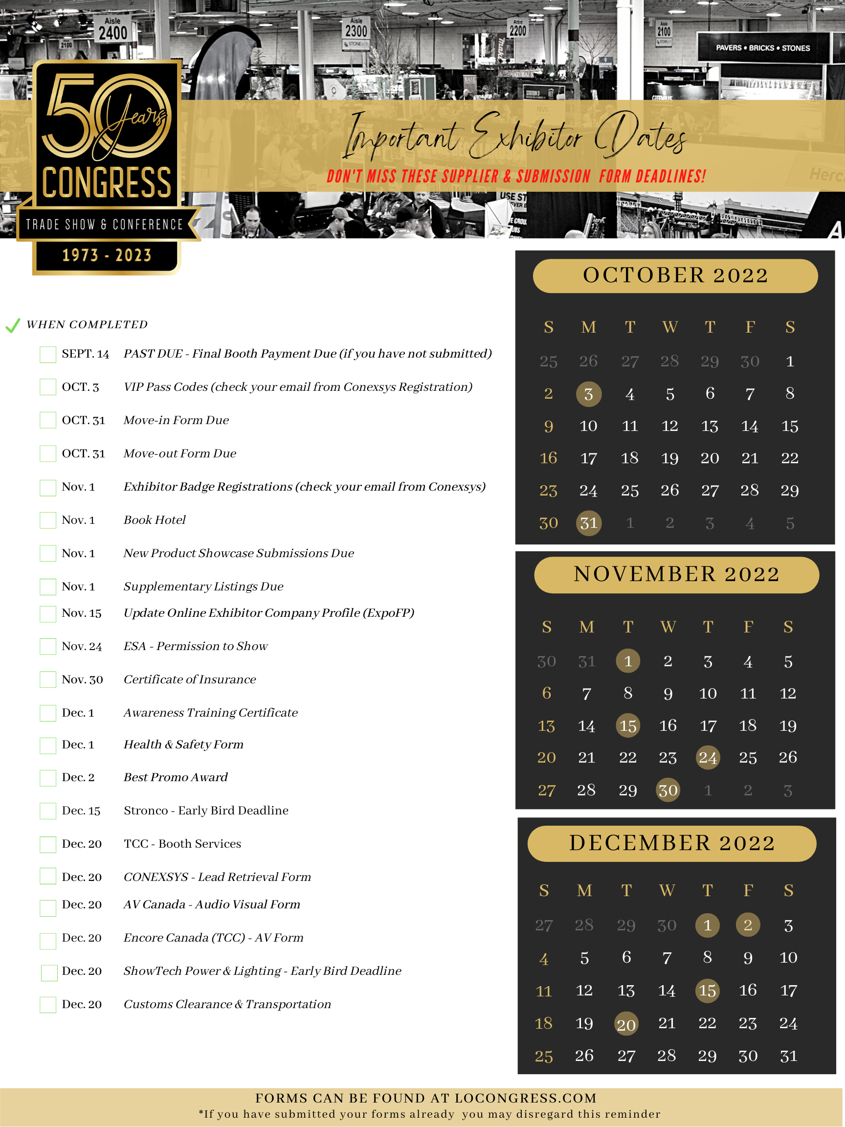 Become and Exhibitor