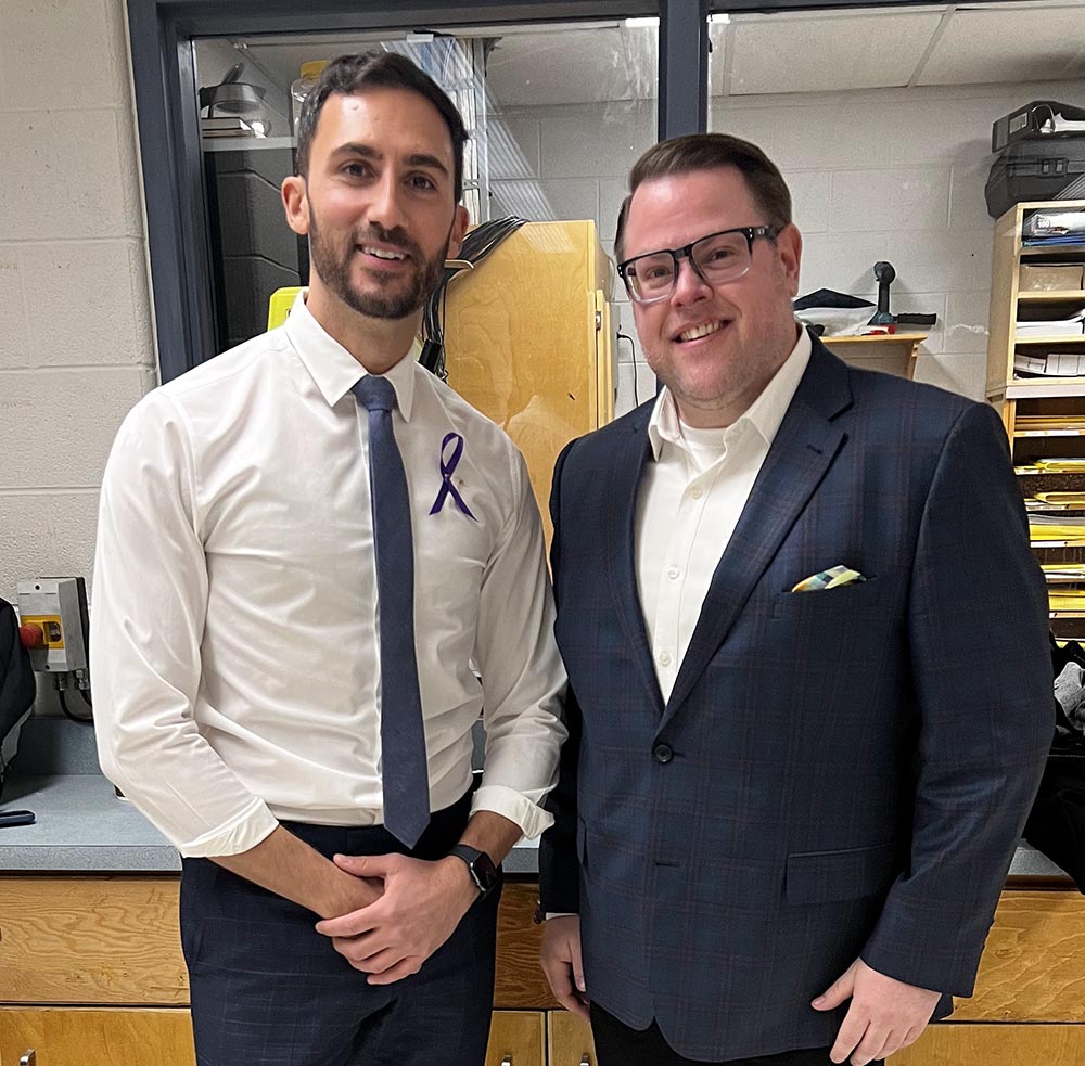 Stephen Lecce and Joe Salemi 