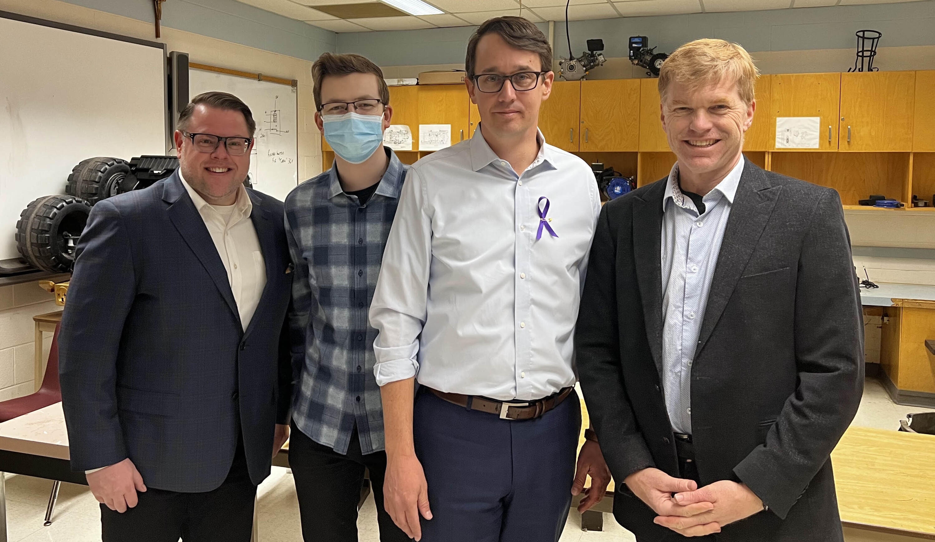 Joe Salemi, Monte McNughton, and Peter Guinane