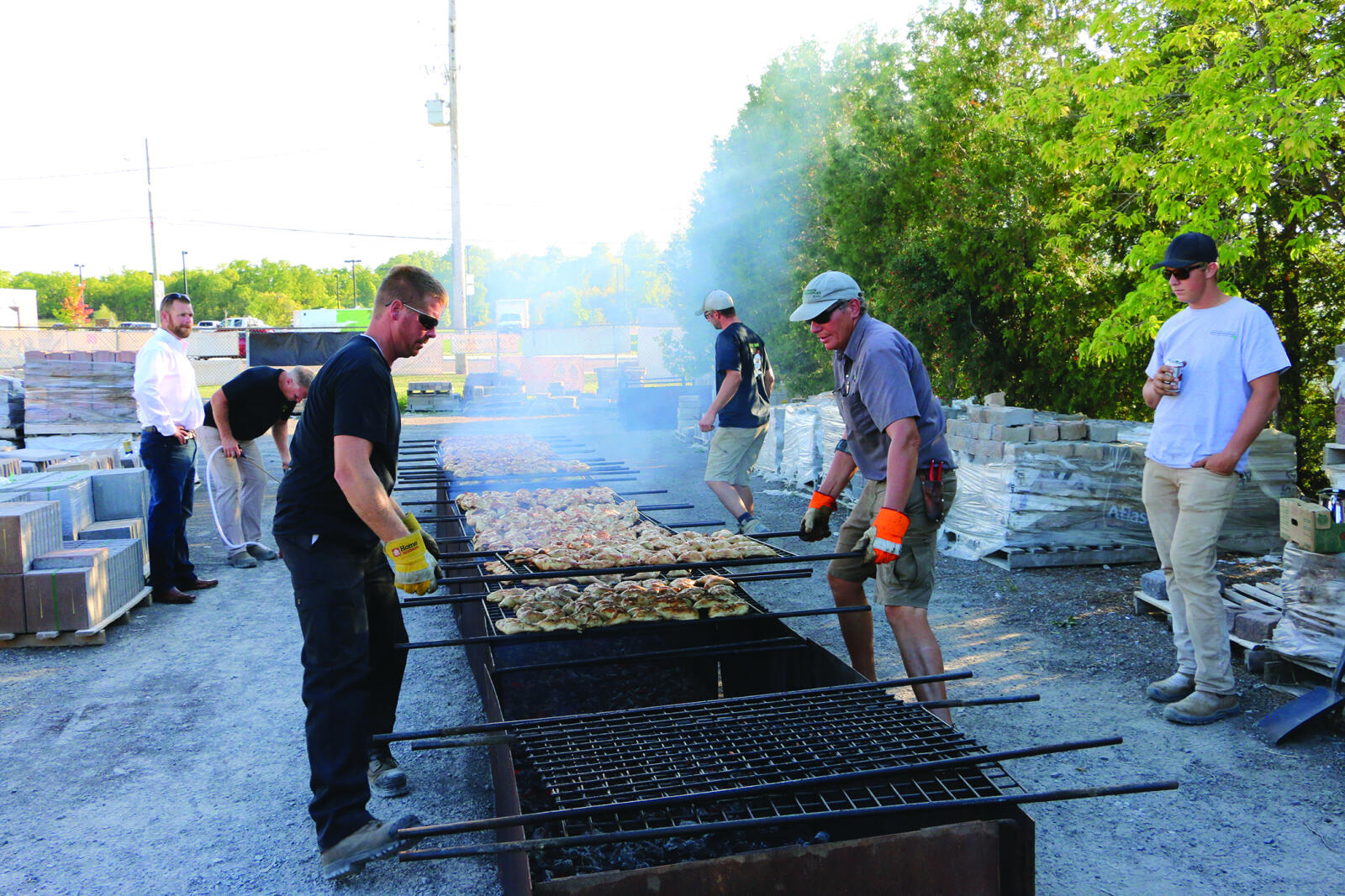 Chapter hosts fun-filled Chicken Roast