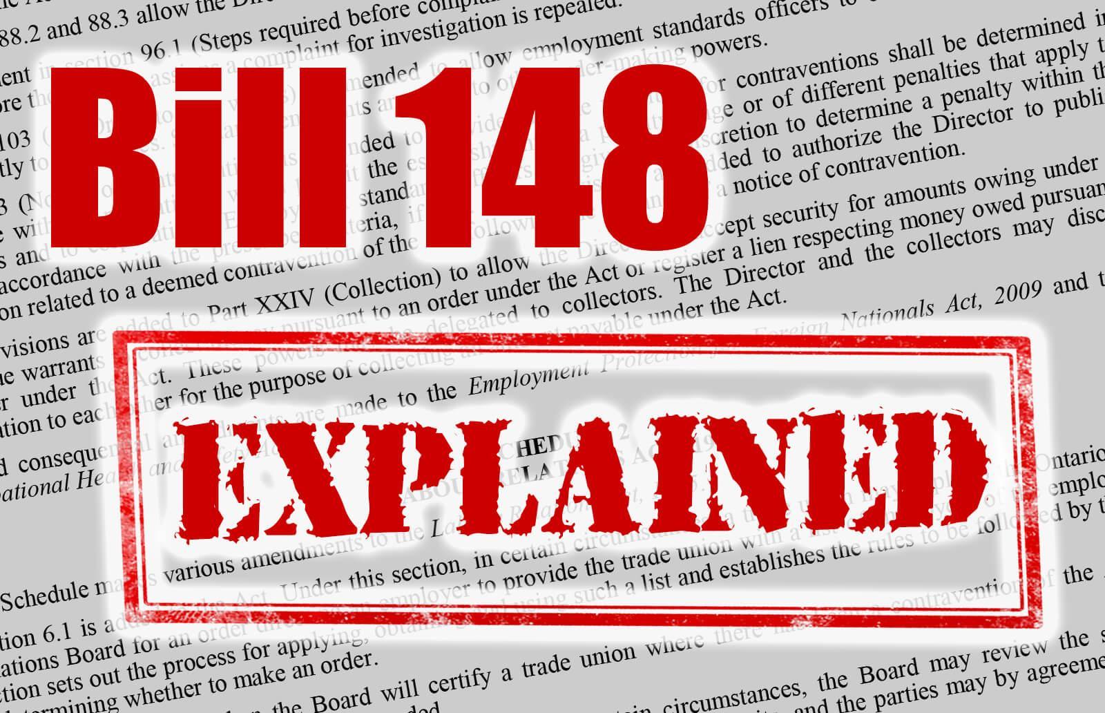What you need to know about Bill 148
