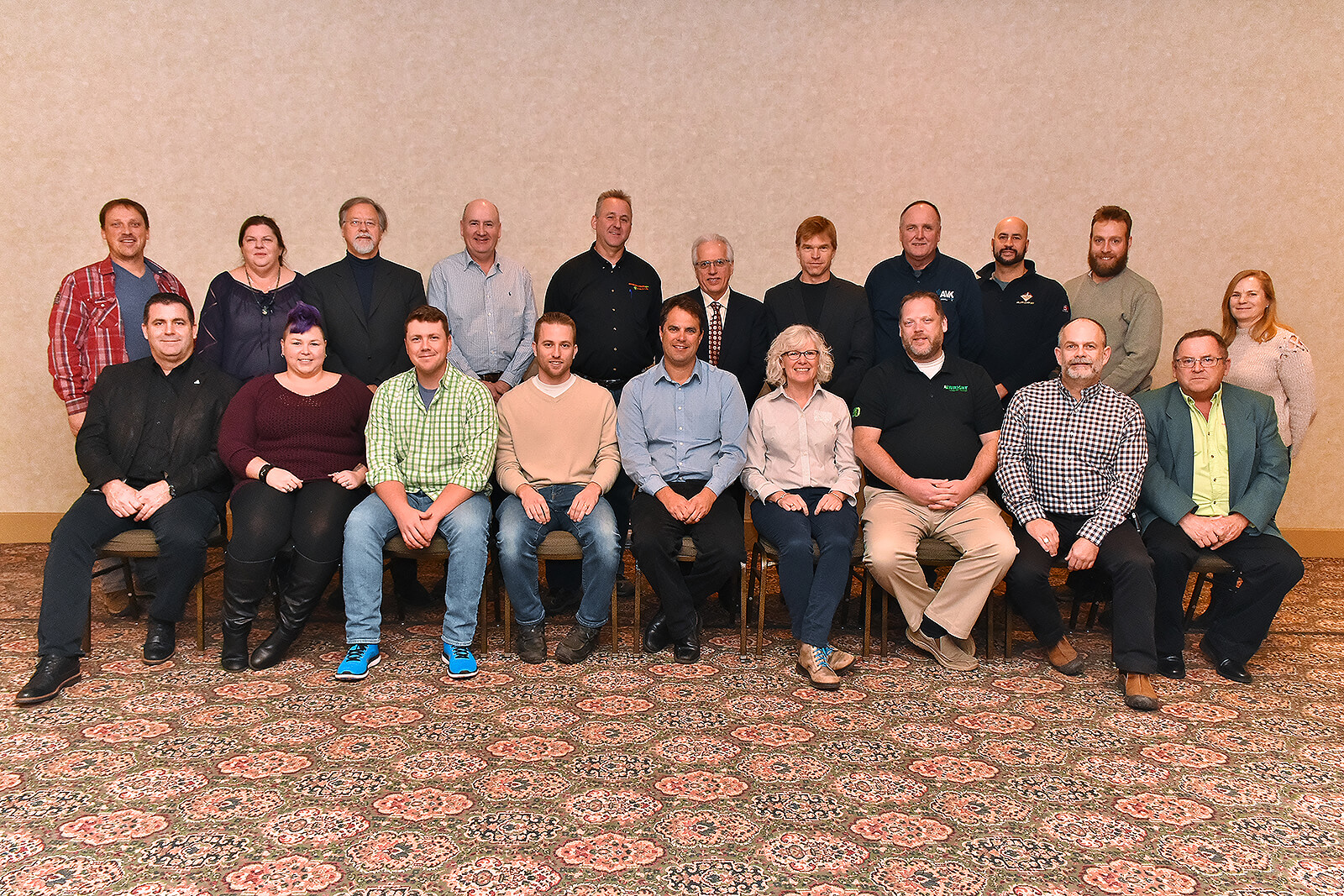 Landscape Ontario’s Provincial Board of Directors at the AGM on Jan. 10, 2018.