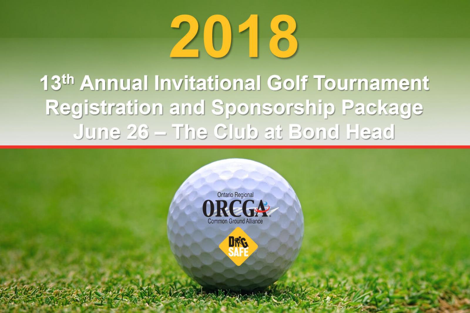 ORCGA Golf Tournament 2018