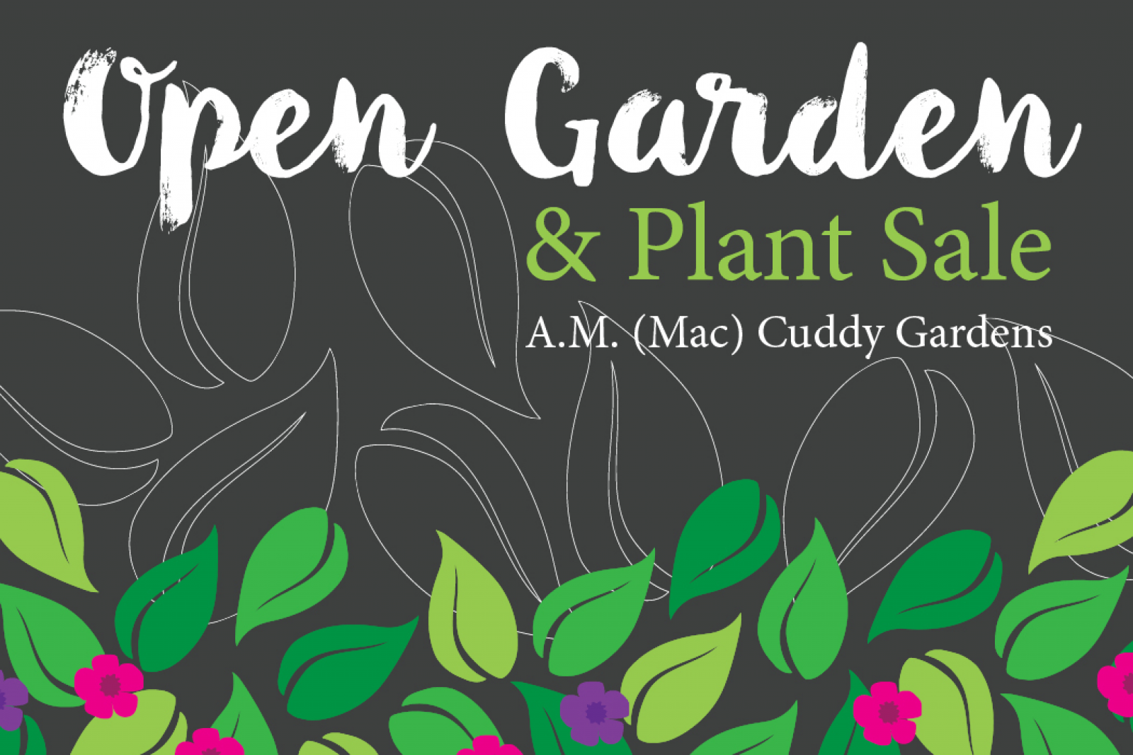 Cuddy Gardens Open Garden and Plant Sale 2018